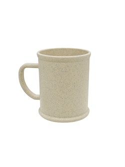 Кружка 250 мл., небьющаяся, PP, гранит бежевый, SATE (2 шт.) PU 0445