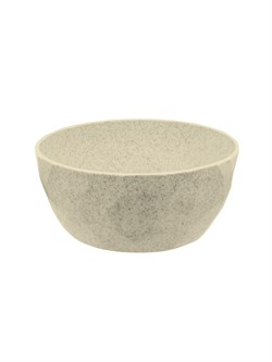 Салатник серия Кристалл D113 мм. , небьющаяся, PP, (08) Гранит бежевый, SATE (24 шт.) 92301
