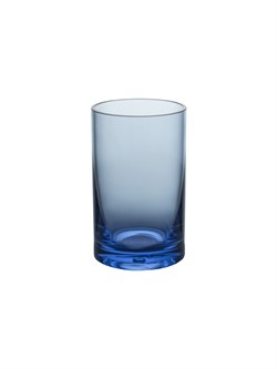 Стопка 40 мл., небьющаяся, PС, прозрачная, (01) Синий, SATE (35 шт.) 91539