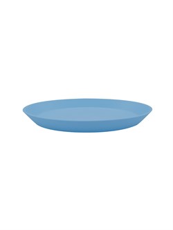 Тарелка мелкая серия Классик D200 мм., небьющаяся, PP, (14) Голубой, SATE (32 шт.) 92027