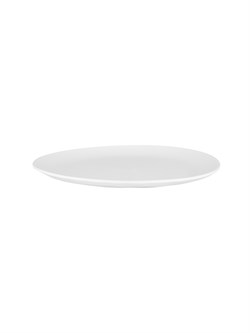 Тарелка мелкая серия Кристалл D260 мм., небьющаяся, PP, белая, SATE (4 шт.) PU 0305