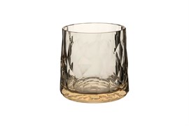 Стакан Авангард серия Кристалл 250 мл., вращающийся, небьющийся, PС, золотой, SATE (1 шт.) PU 0489